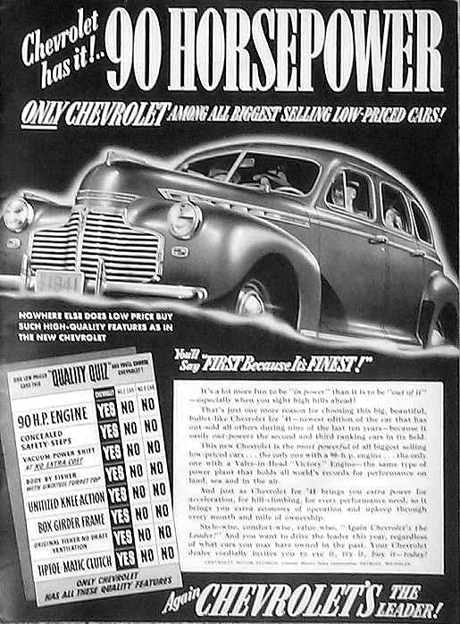 1941 Chevrolet 7
